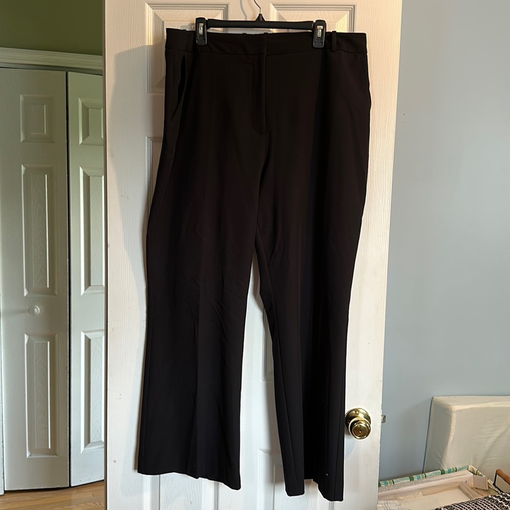 EUC! Black worthington curvy trousers